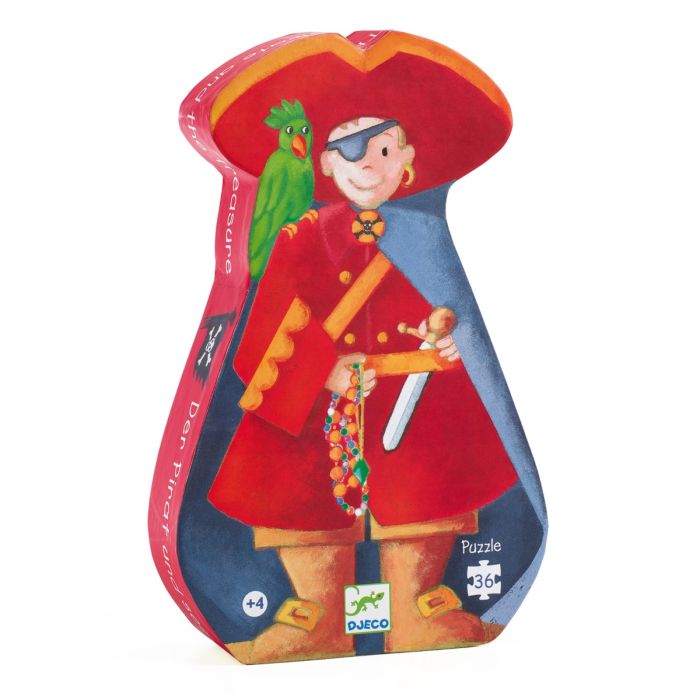 Djeco Puzzel Piraat 36 stukjes Djeco Puzzel Piraat 36 stukjes