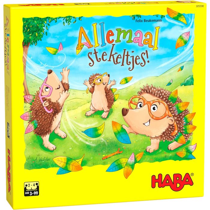 Haba spel: Allemaal stekeltjes! 3+ Haba spel: Allemaal stekeltjes! 3+