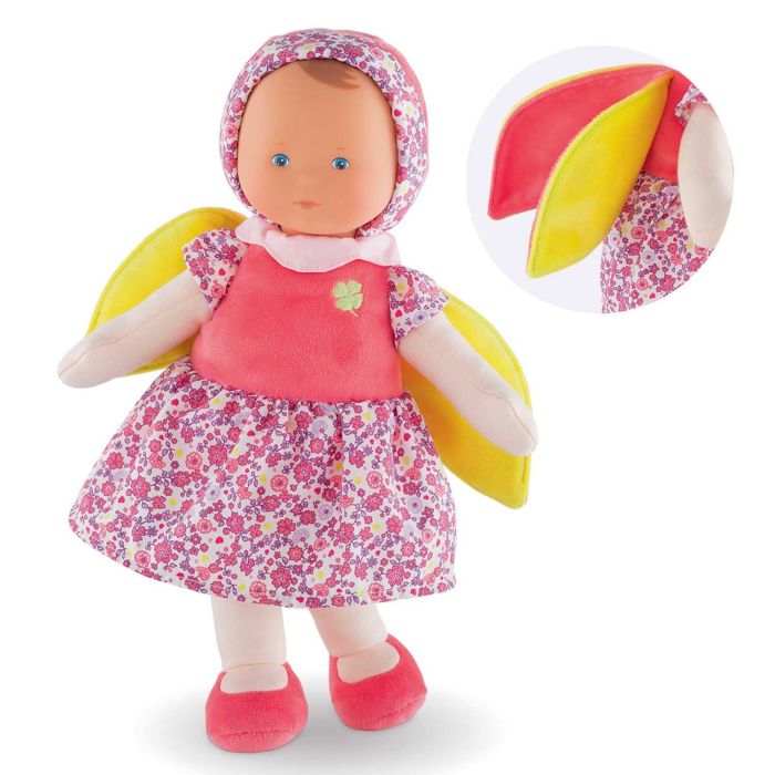 €28.95 Corolle stoffen pop stof fairy floral bloom 30cm popje €28.95 Corolle stoffen pop stof fairy floral bloom 30cm popje