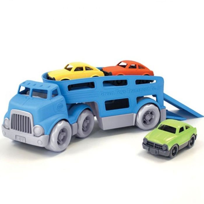 Green Toys vrachtwagen met oplegger transporter Green Toys vrachtwagen met oplegger transporter