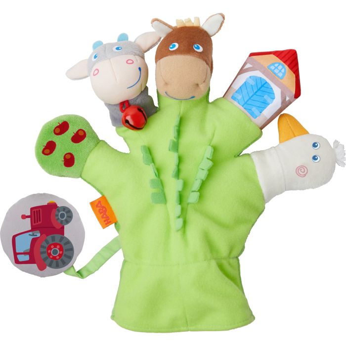 Haba Speelhandschoen Boerderij 0.5+ handschoen Haba Speelhandschoen Boerderij 0.5+ handschoen