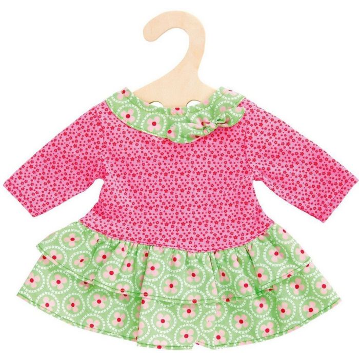 Jurk gebloemd 35-45cm poppenjurk poppenkleding pop poppen babyborn Jurk gebloemd 35-45cm poppenjurk poppenkleding pop poppen babyborn