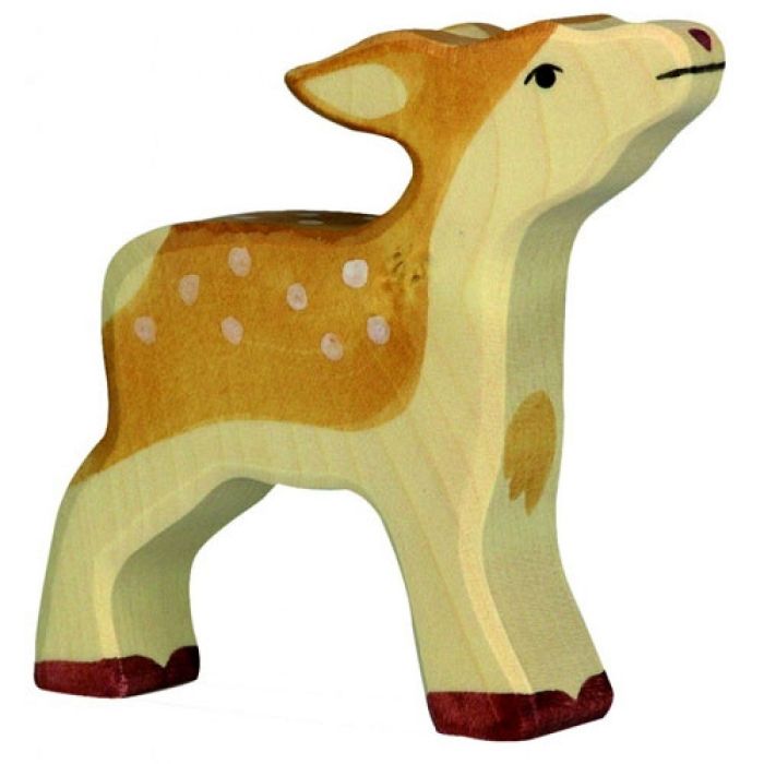 €7.89 Holztiger houten reekalf / hertje 9cm fawn hout €7.89 Holztiger houten reekalf / hertje 9cm fawn hout