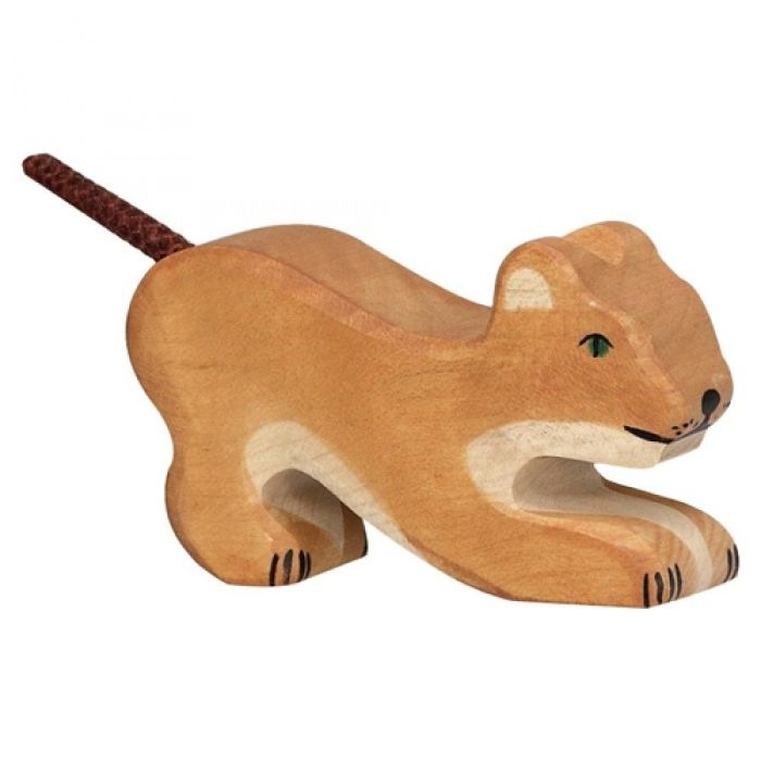 €6,59 Holztiger houten leeuw welp spelend 5cm €6,59 Holztiger houten leeuw welp spelend 5cm