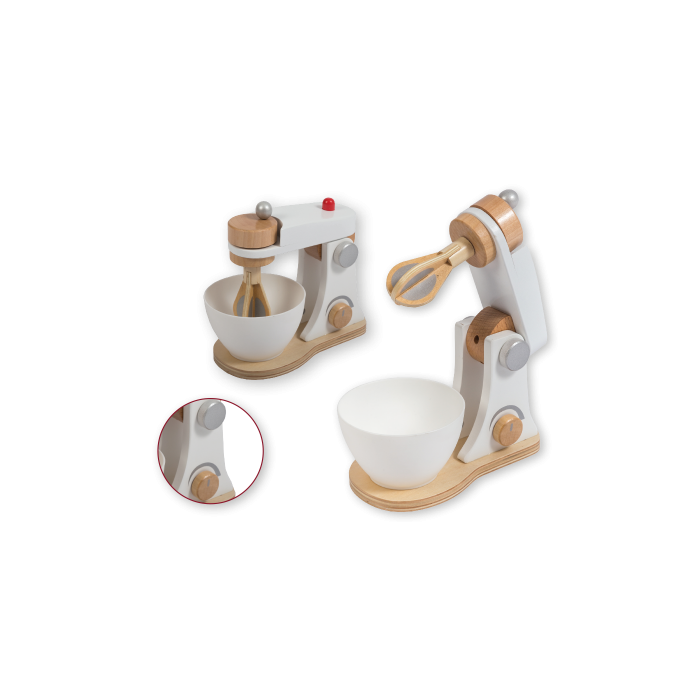 Jouéco mixer mixset hout houten bak Jouéco mixer mixset hout houten bak