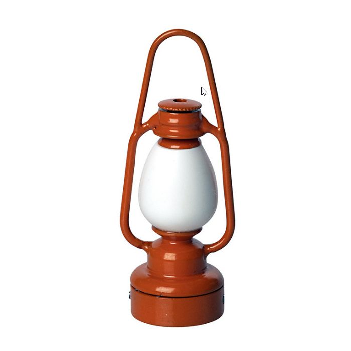 Maileg Lantaarn op batterij (Vintage lantern Orange) Maileg Lantaarn op batterij (Vintage lantern Orange)