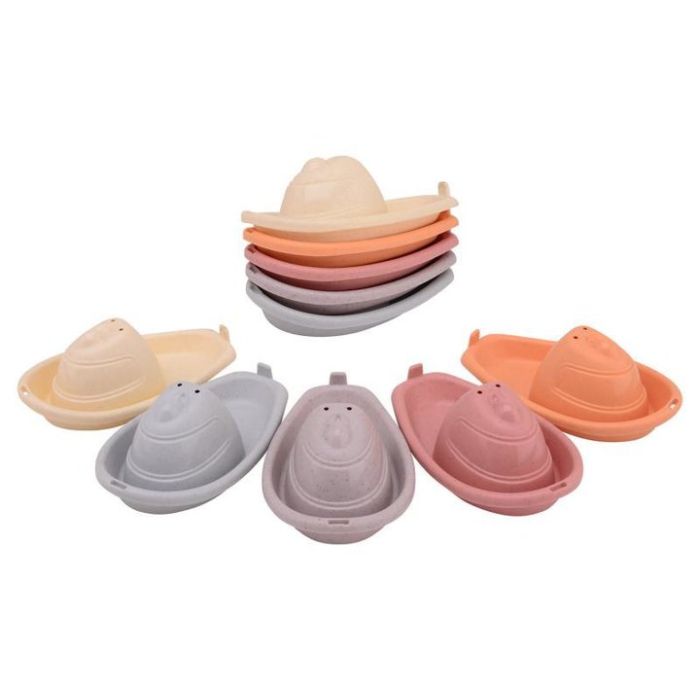 Happy World 5 bioplastic stapelbare badbootjes
