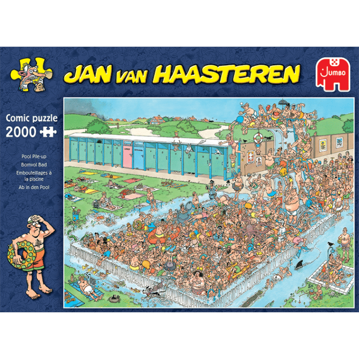 €19,99 Jumbo Jan van Haasteren Puzzel Bomvol Bad 2000 stukjes €19,99 Jumbo Jan van Haasteren Puzzel Bomvol Bad 2000 stukjes