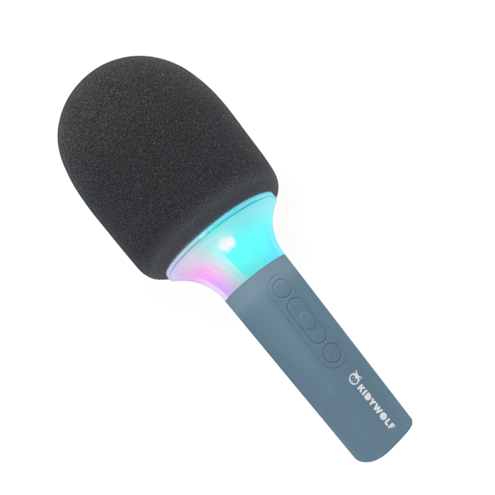 Kidywolf-KIDYMIC Karaoke microfoon Blauw Kidywolf-KIDYMIC Karaoke microfoon Blauw