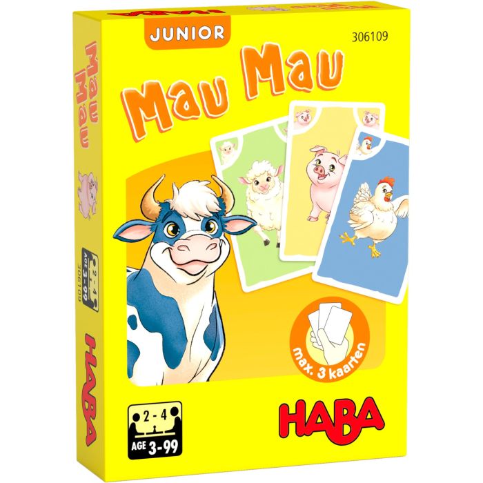 €5,49 Haba kaartspel: Mau Mau Boerderij 3+ spel €5,49 Haba kaartspel: Mau Mau Boerderij 3+ spel