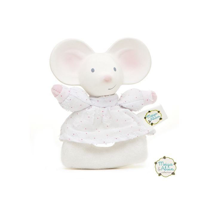 €15.99Meiya & Alvin speelgoed Meiya het muisje rammelaar rattle €15.99Meiya & Alvin speelgoed Meiya het muisje rammelaar rattle