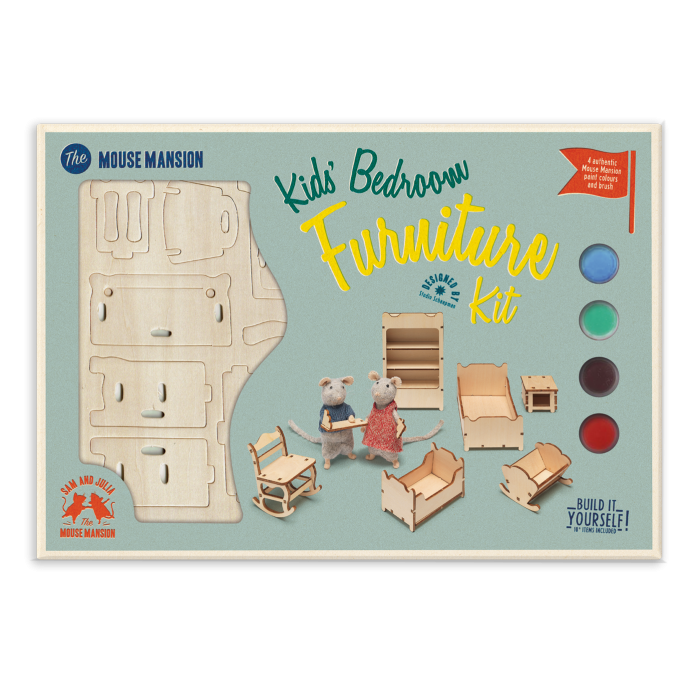 €14,95 Het Muizenhuis meubelkit kinderkamer 6+ kids room furniture €14,95 Het Muizenhuis meubelkit kinderkamer 6+ kids room furniture