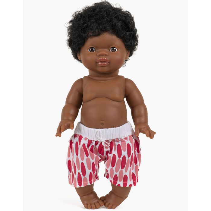 Minikane zwembroek / short Rose Orchidee voor Gordi pop 34cm Minikane zwembroek / short Rose Orchidee voor Gordi pop 34cm