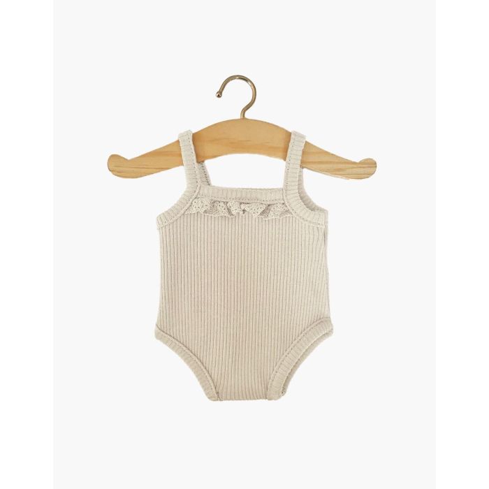 €15.89 Minikane romper geribbeld met kant voor 34cm pop €15.89 Minikane romper geribbeld met kant voor 34cm pop
