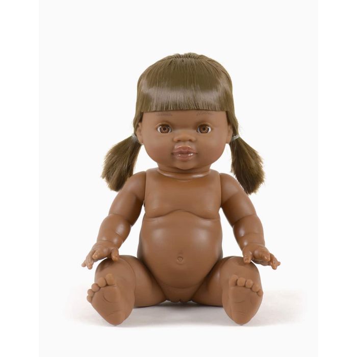 Minikane pop Salomé Gordi meisje met staartjes