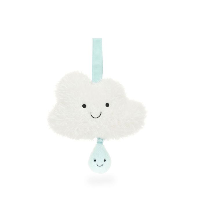 Jellycat Amuseables Muziekwolk | Stratto Cloud Musical Pull muziekdoosje