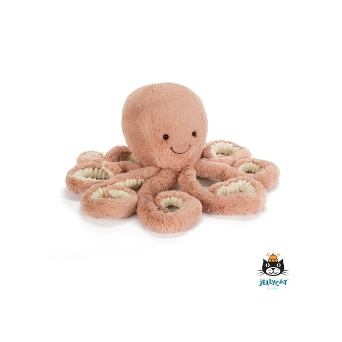  Jellycat knuffel Odell Octopus little 23 cm 