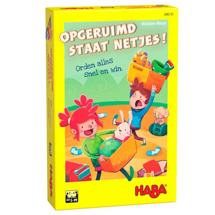 €9,95 Haba spel: Opgeruimd staat netjes! 5+