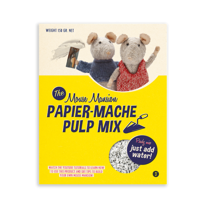 €8,95 Het Muizenhuis Papier Mache Pulp Mix 3+