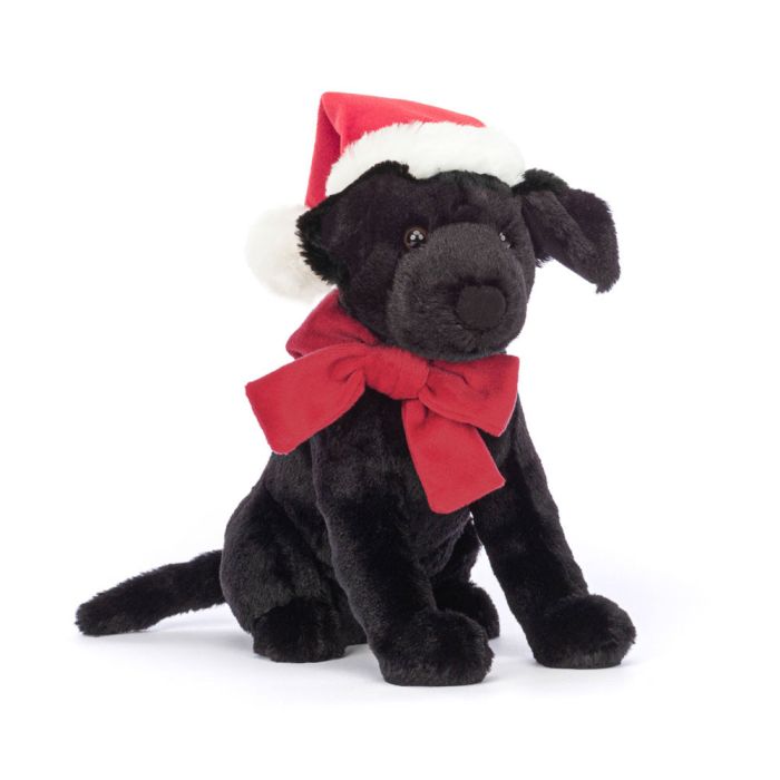 Jellycat knuffel Hond 22cm (Winter Warmer Pippa Black Labrador) Jellycat knuffel Hond 22cm (Winter Warmer Pippa Black Labrador)