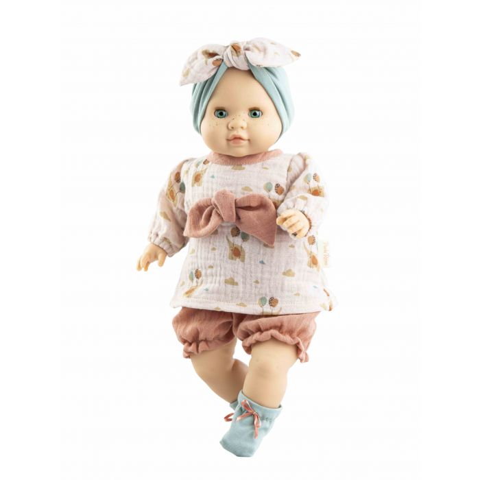 Paola Reina Pop Manus Anatassia blauwe ogen 36cm Paola Reina Pop Manus Anatassia blauwe ogen 36cm