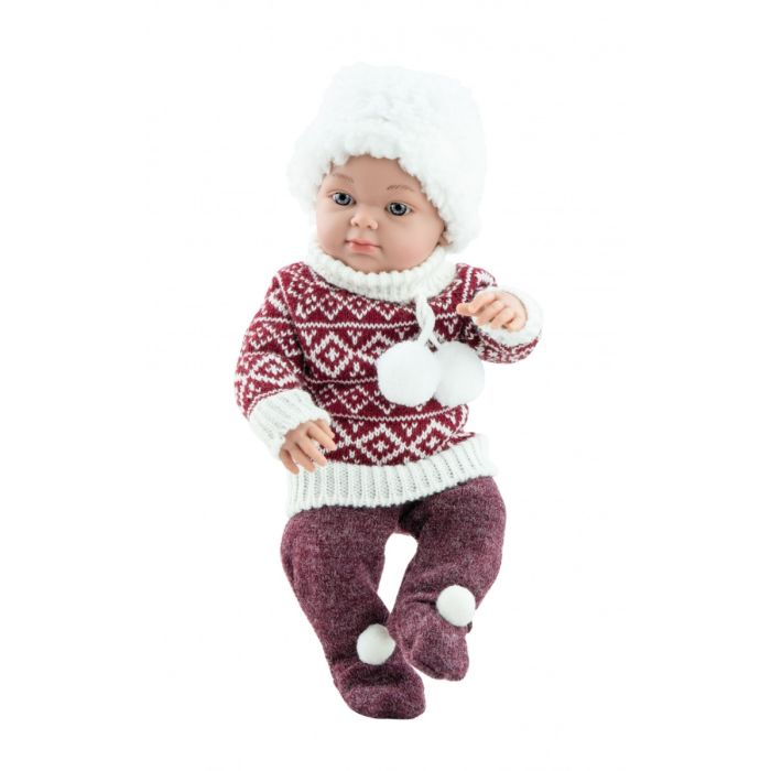 Paola Reina Pop Minipikolines meisje pompom 32cm
