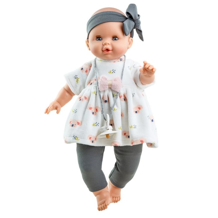 Paola Reina pop Sonia (koala wit) zonder geluid Paola Reina pop Sonia (koala wit) zonder geluid