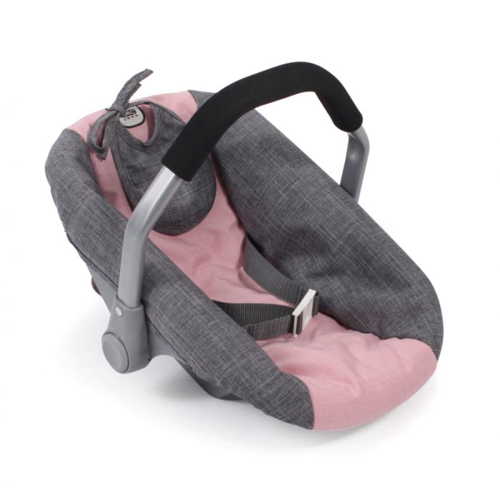 Bayer Chic Poppenautozitje / Maxicosi (grijs/lichtroze) Bayer Chic Poppenautozitje / Maxicosi (grijs/lichtroze)