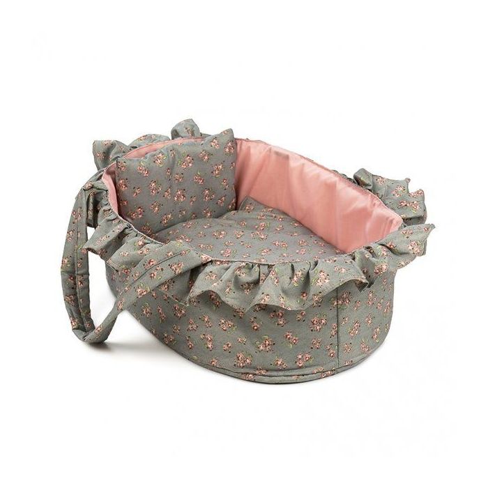 €19.79 MiniMommy poppen draagmand grijs roze 35 cm reiswieg draagwieg pop €19.79 MiniMommy poppen draagmand grijs roze 35 cm reiswieg draagwieg pop
