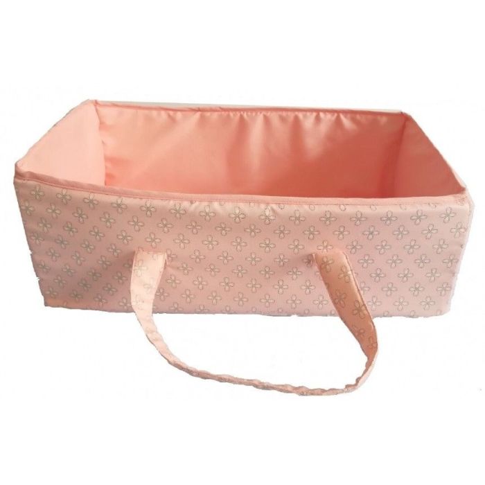 €18.99 MiniMommy draagmand zalmroze 44 cm draagwieg reiswieg pop poppen