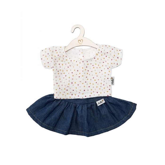 €20,95 Hollie setje shirt met rokje Sweet Dots voor Gordi pop 34cm €20,95 Hollie setje shirt met rokje Sweet Dots voor Gordi pop 34cm