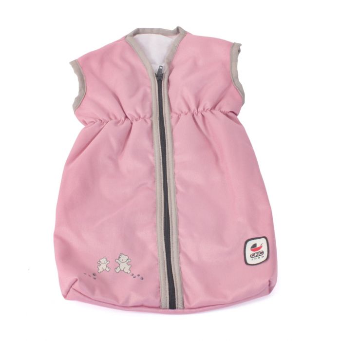 €11.99 Bayer Chic slaapzak Roze/Taupe Beer