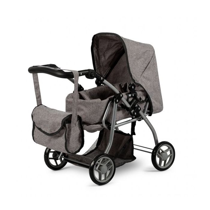 €69,89 Mamamemo Poppenwagen grijs €69,89 Mamamemo Poppenwagen grijs