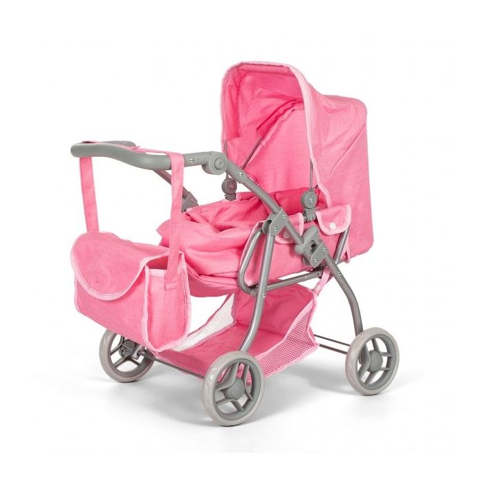 €69.89 Mamamemo Poppenwagen roze €69.89 Mamamemo Poppenwagen roze