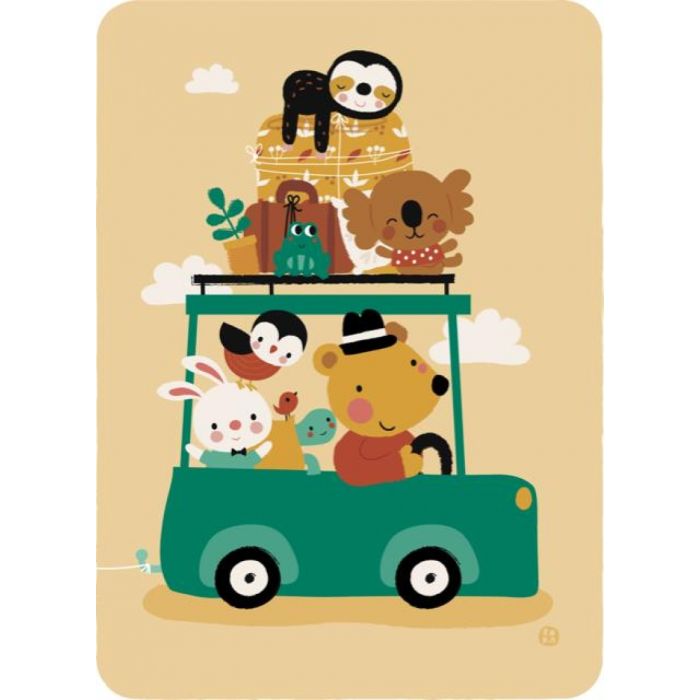 Bora ansichtkaart Going on holiday wenskaart postkaart