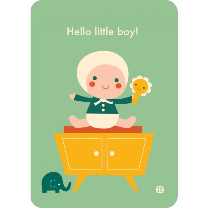€1,49 Bora ansichtkaart Hello Baby - Little Boy geboortekaart wenskaart postkaart kaart €1,49 Bora ansichtkaart Hello Baby - Little Boy geboortekaart wenskaart postkaart kaart