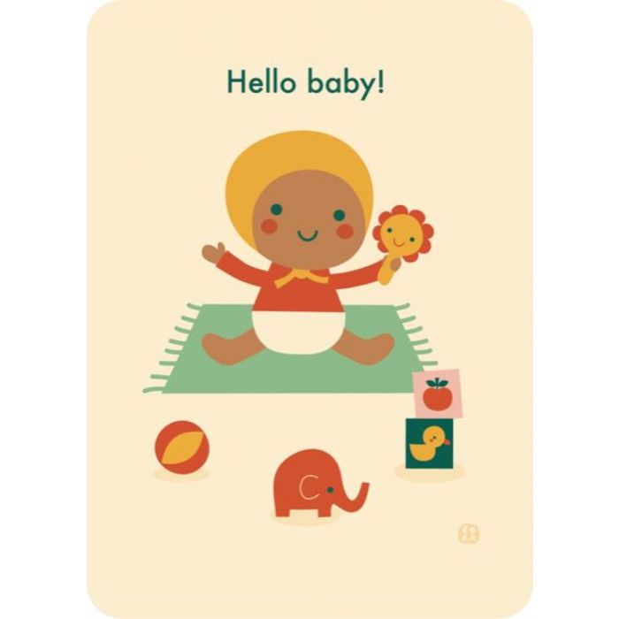 €1.49 Bora ansichtkaart Hello baby - playing time kaart wenskaart €1.49 Bora ansichtkaart Hello baby - playing time kaart wenskaart
