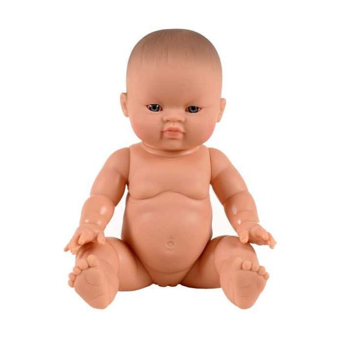 Minikane / Paola Reina pop Gordi Blanca Aziatisch meisje blauw/grijze ogen 34 cm babypop Minikane / Paola Reina pop Gordi Blanca Aziatisch meisje blauw/grijze ogen 34 cm babypop