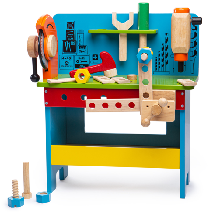 €69.99 Bigjigs houten werkbank (Powertools Workbench)