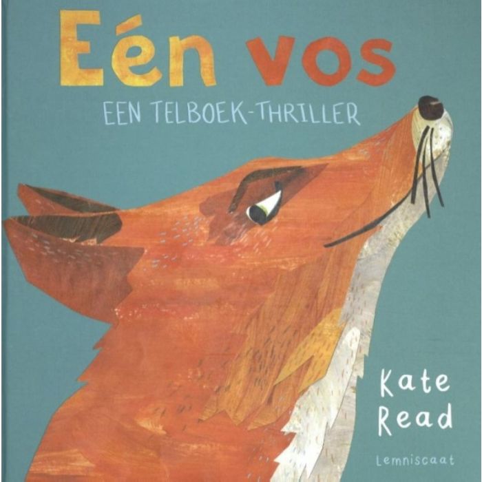 €9,99 Boek Eén vos van Kate Read thriller prentenboek