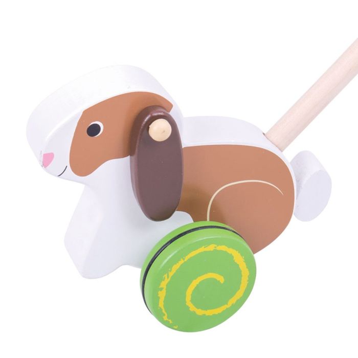 €12,49 Bigjigs houten duwfiguur Konijn (Push Along Rabbit) €12,49 Bigjigs houten duwfiguur Konijn (Push Along Rabbit)