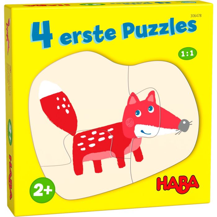 €5.99 Haba 4-in-1 Eerste puzzels In het Bos 2,3 en 4 stukjes