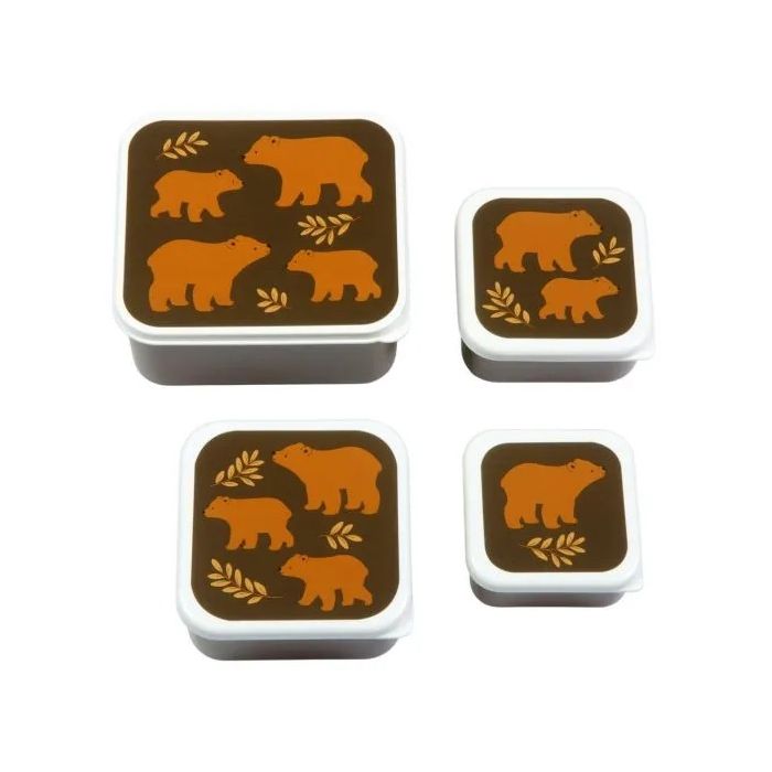 A little lovely company lunch en snack box set beren A little lovely company lunch en snack box set beren