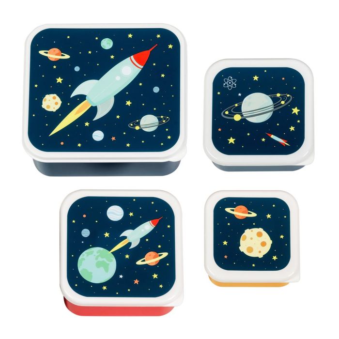 €12.89 A little lovely company lunch en snack box set Ruimte / Space 4 pak €12.89 A little lovely company lunch en snack box set Ruimte / Space 4 pak