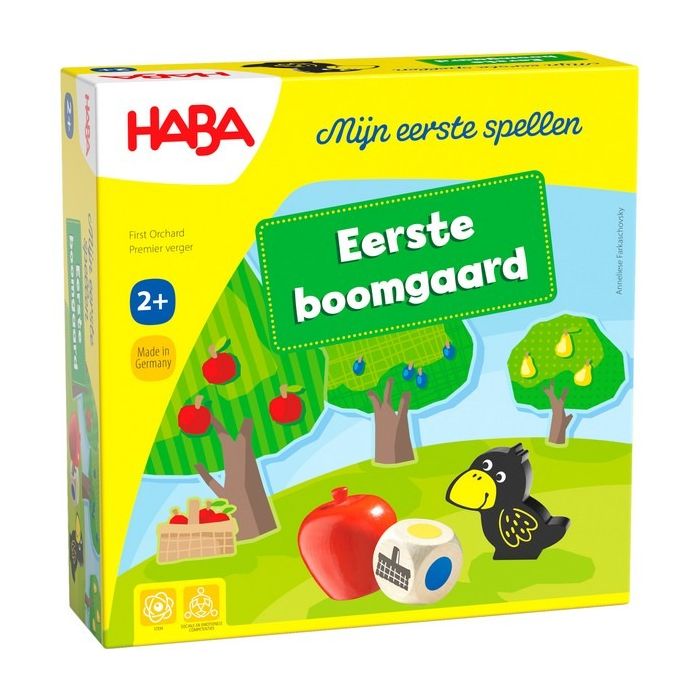 Haba spel: Mijn Eerste Boomgaard 2+ Haba spel: Mijn Eerste Boomgaard 2+