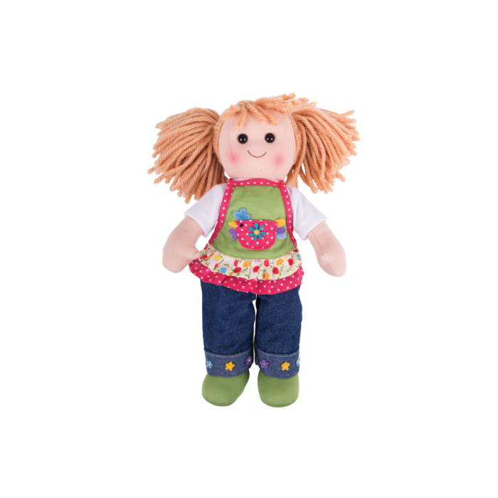 €16.99 Bigjigs stoffen pop Sophia 34cm