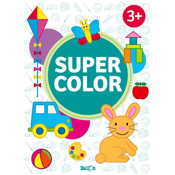 €4.10 Super color kleurboek 3+ €4.10 Super color kleurboek 3+