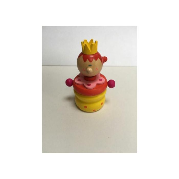 Tandendoosje, tandendoos gele prinses haarlokdoosje, hout, houten Tandendoosje, tandendoos gele prinses haarlokdoosje, hout, houten