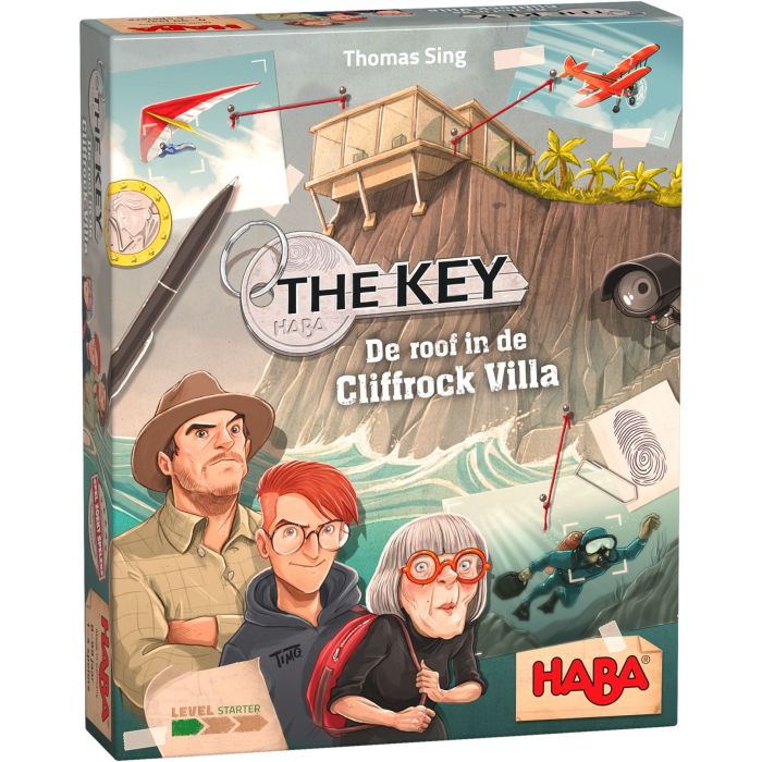 Haba spel: The Key De roof in de Cliffrock Villa 8+ Haba spel: The Key De roof in de Cliffrock Villa 8+
