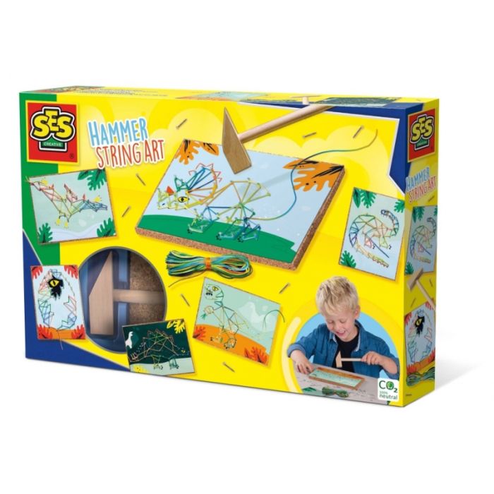 Ses Timmer string art dino's Ses Timmer string art dino's